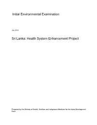 Initial Environmental Examination