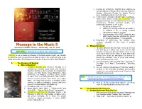 Message in the Music 5 B