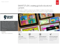 SMARTSTUDY, Creating Global Educational Content