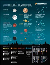 2018Celestial Viewing Guide