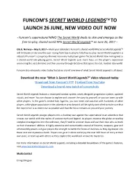 Funcom's Secret World Legendstm to Launch 26 June, New Video Out