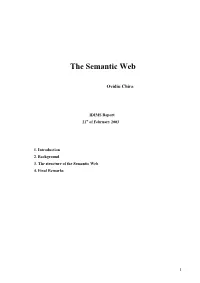 The Semantic Web