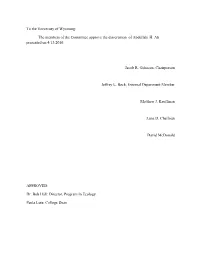 Ali's Dissertation, 2016