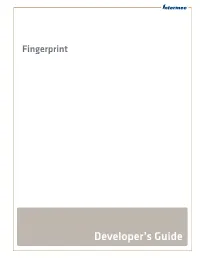 Fingerprint Developers Guide Old Pdf.Pdf