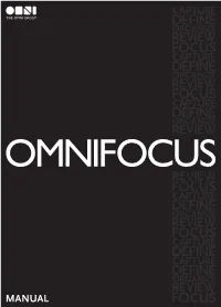Omnifocus Manual
