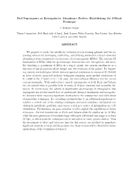 Red Supergiants As Extragalactic Abundance Probes: Establishing the J-Band Technique