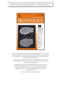 This Article Appeared in a Journal Published by Elsevier. the Attached