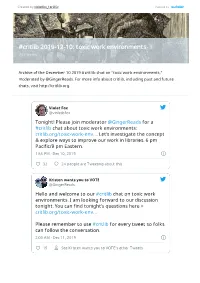 Critlib 2019-12-10: Toxic Work Environments 233 Items