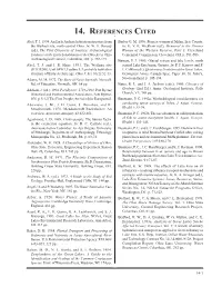 14. References Cited