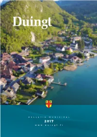 BULLETIN MUNICIPAL 2017 Un Instant Gourmand Dans Un Cadre Unique