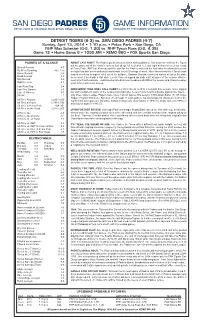 Game Notes 04.13.14.Indd