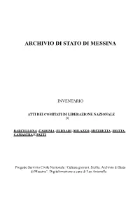 Inventario Comitati Di Liberazione