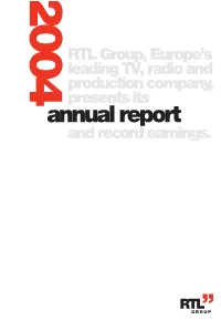 RTL Group 2004 Annual Report