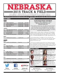 2015 Track & Field