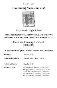 Freshman Handbook