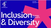 Inclusion and Diversity Strategy