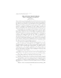 113 the Adventist Trinity Debate Part 1: Historical