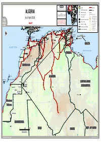 ALGERIA Sources:  (Above Mean Sea Level) UNHCR, Global Insight Digital Mapping UNHCR Presence © 1998 Europa Technologies Ltd