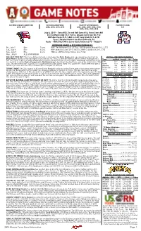 2019 Altoona Curve Game Information Page 1 TODAY’S STARTING PITCHER