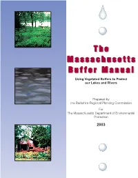 The Massachusetts Vegetated Buffer Manual