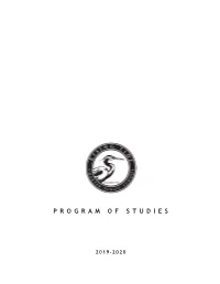2019-2020 Program Of