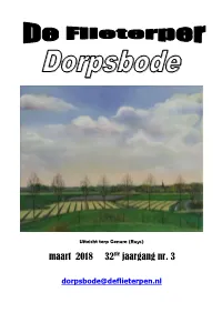 Maart 2018 32Ste Jaargang Nr. 3