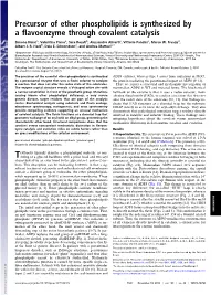 Precursor of Ether Phospholipids Is Synthesized by a Flavoenzyme