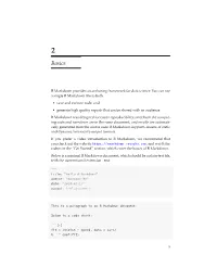 R Markdown: the Definitive Guide
