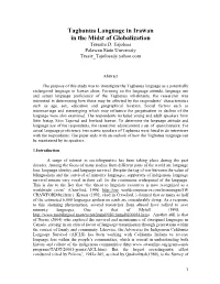 Tagbanua Language in Irawan in the Midst of Globalization Teresita D