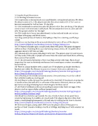 1: Unseelie Royal Procession 2-‐10: Nothing of Interest Occurs 11:A