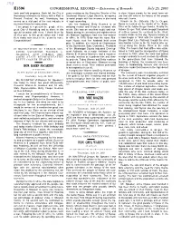 CONGRESSIONAL RECORD— Extensions of Remarks E1596 HON