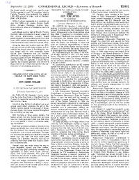 CONGRESSIONAL RECORD— Extensions of Remarks E1831 HON. HENRY CUELLAR HON. TOM LANTOS