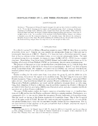 Modular Forms on G 2 and Their Standard L-Function