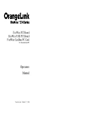 Operators Manual