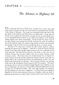 The Advance to Highway 68