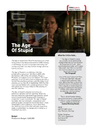 The Age of Stupid What the Critics Said