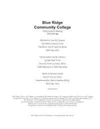 2019-2020 Catalog and Student Handbook