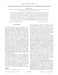 Covariant Calculation of General Relativistic Effects in an Orbiting Gyroscope Experiment
