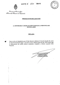Expte. D� 109-10