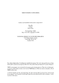 Noise As Information for Illiquidity