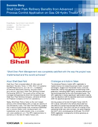 Shell Deer Park Refinery Benefits from Advanced Process Control Application on Gas Oil Hydro Treater Unit