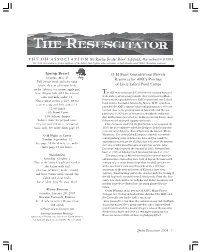 Spring 2004 Resuscitator