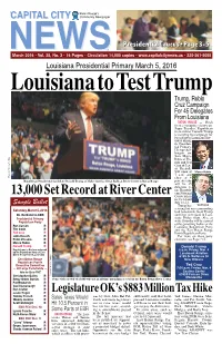 13,000 Set Record at River Center Convention in Cleveland Sample Ballot July 18-21