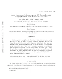 ASCA Observation of MS 1603.6+ 2600 (= UW Coronae Borealis): A