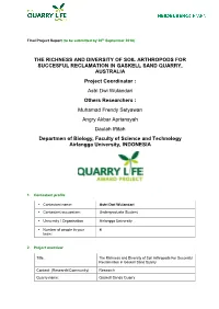 Final Project Report (To Be Submitted by 20Th September 2018)