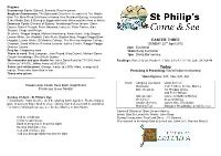 Newsletter 22 April 2012