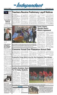 Teachers Receive Preliminary Layoff Notices