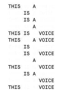 This Is a Voice This Is a Voice This Is a Voice This Is a Voice This Is a Voice This Is a Voice This Is a Voice This Is a Voice