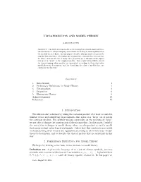ULTRAPRODUCTS and MODEL THEORY Contents 1. Introduction 1