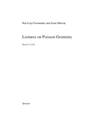 Lectures on Poisson Geometry
